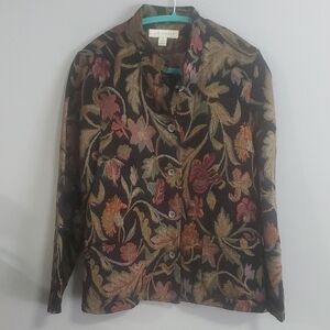 Appleseed's Multicolor Floral Blazer
